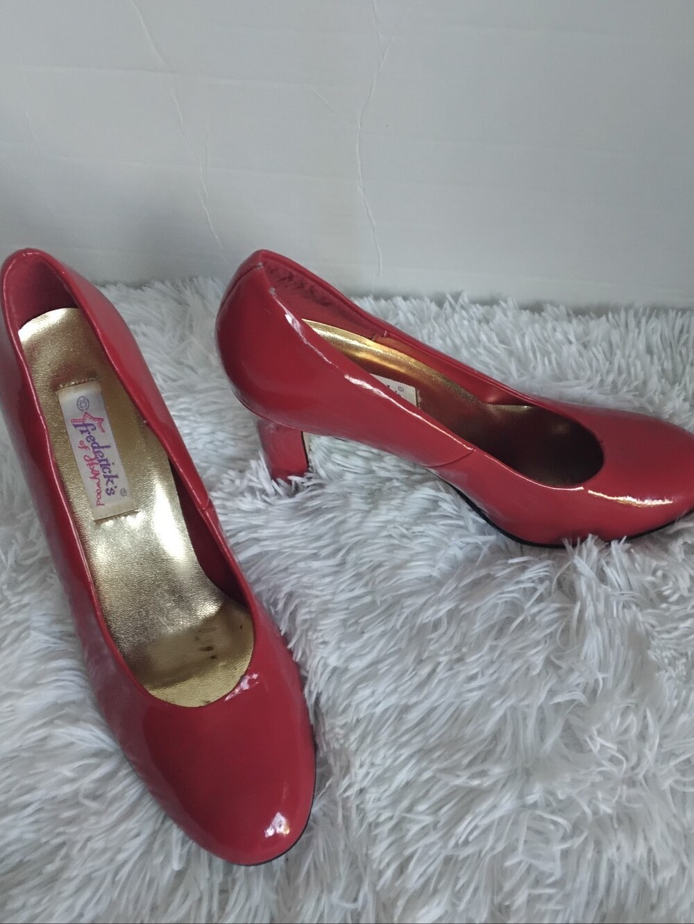 Vintage Fredrick's Of Hollywood Patent Leather Heels